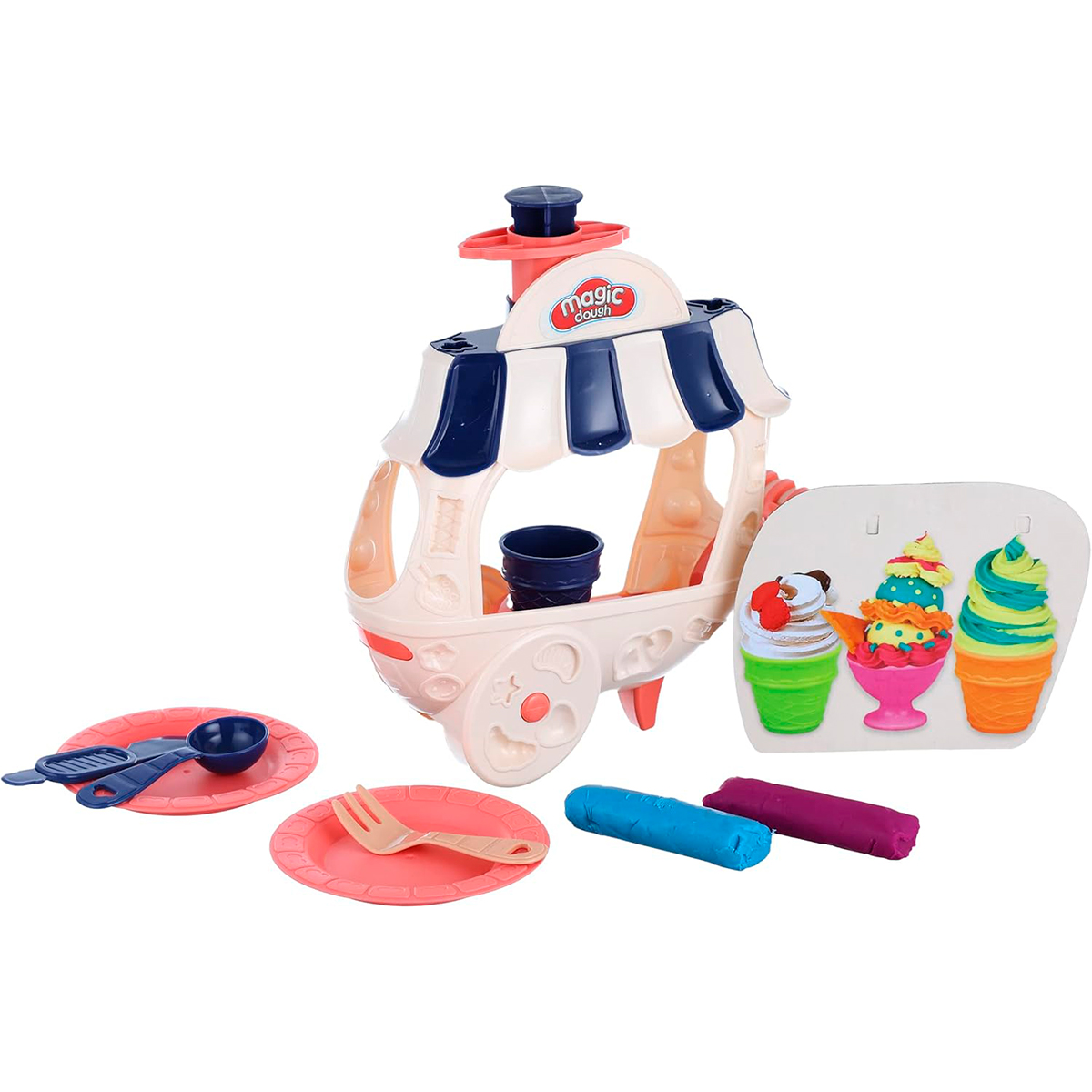 Miniatura 6 de Carrito De Helados Plastilina 8086